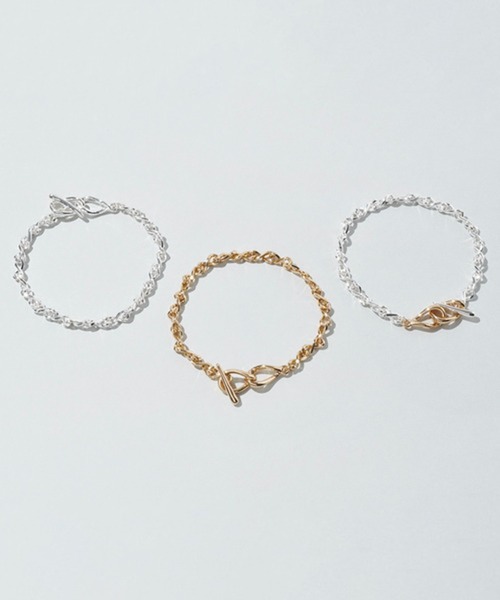 GOLDY(ゴールディ)の「【GOLDY】クロッシング チェーン マンテル ブレスレット 4260502(ブレスレット・レディース・マルチ/ゴールド/シルバー・FREE)」の14枚目の写真