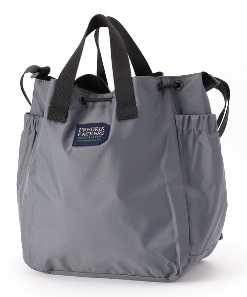 FREDRIK PACKERS（フレドリックパッカーズ）の「【FREDRIK PACKERS】210D BLOOM SHOULDER 別注モデル（ショルダーバッグ・レディース・チャコールグレー/ブラック/カーキ・FREE）」の2枚目の写真