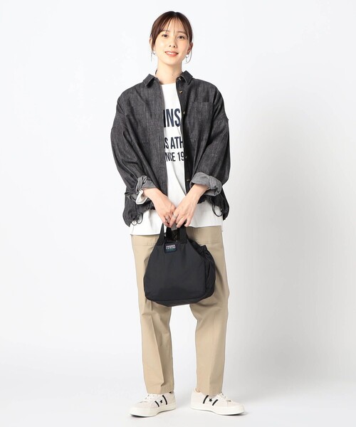 FREDRIK PACKERS（フレドリックパッカーズ）の「【FREDRIK PACKERS】210D BLOOM SHOULDER 別注モデル（ショルダーバッグ・レディース・チャコールグレー/ブラック/カーキ・FREE）」の16枚目の写真
