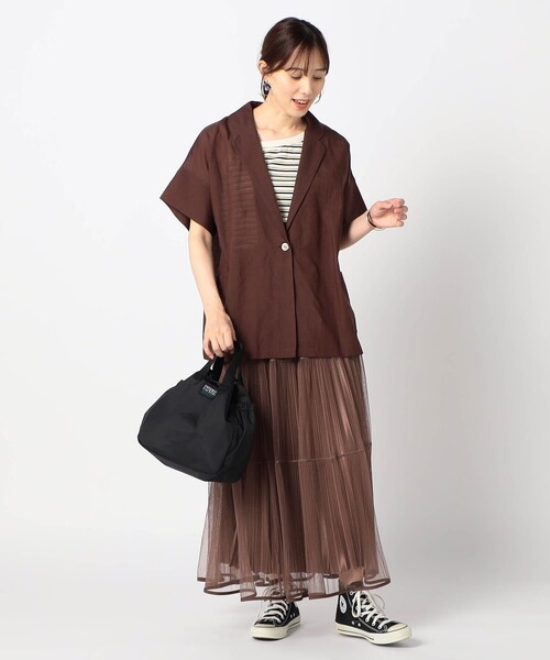 FREDRIK PACKERS（フレドリックパッカーズ）の「【FREDRIK PACKERS】210D BLOOM SHOULDER 別注モデル（ショルダーバッグ・レディース・チャコールグレー/ブラック/カーキ・FREE）」の17枚目の写真