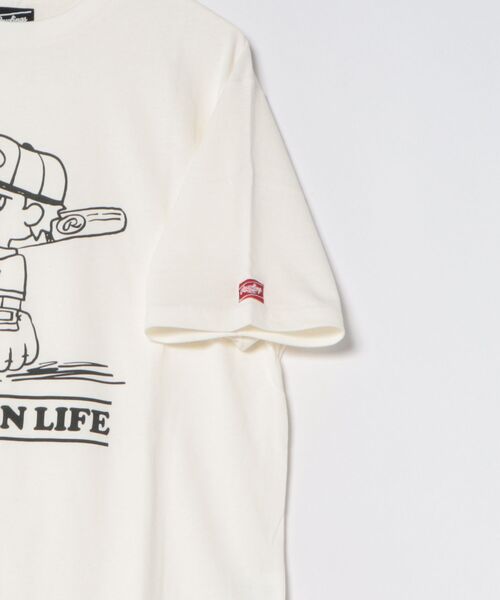 sunny branch（サニーブランチ）の「★Rawlings/ローリングス★BASEBALL BOY T / ベースボールTシャツ（Tシャツ/カットソー・メンズ・ブラック/ホワイト・LARGE/X-LARGE/MEDIUM）」の4枚目の写真
