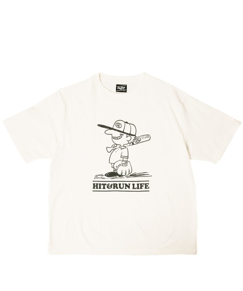 sunny branch（サニーブランチ）の「★Rawlings/ローリングス★BASEBALL BOY T / ベースボールTシャツ（Tシャツ/カットソー・メンズ・ブラック/ホワイト・LARGE/X-LARGE/MEDIUM）」の2枚目の写真