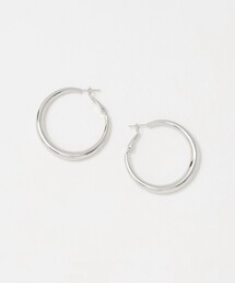 ボリューム ライン フープピアス