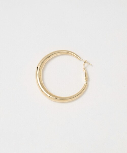 BEAUTY&YOUTH UNITED ARROWS(ビューティーアンドユースユナイテッドアローズ)の「ボリューム ライン フープピアス(ピアス(両耳用)・レディース・ゴールド/シルバー・FREE)」の9枚目の写真