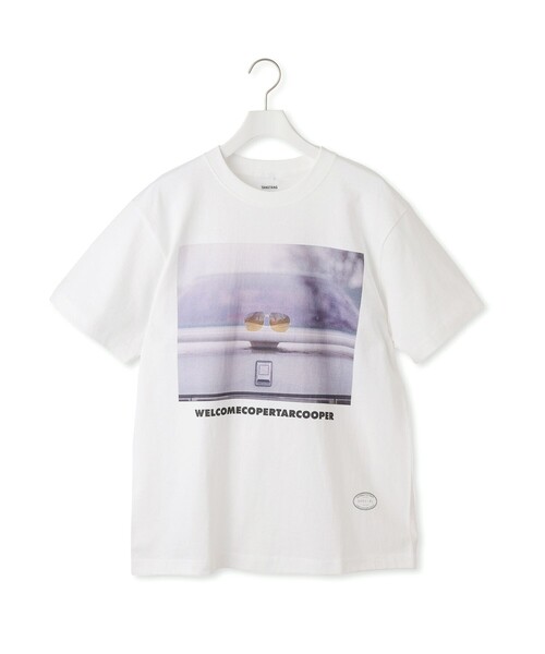 ADAM ET ROPE'(アダムエロペ)の「【TANGTANG(タンタン)】GASATANG(Tシャツ/カットソー・レディース・ホワイト・S)」の1枚目の写真