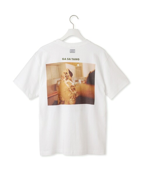 ADAM ET ROPE'(アダムエロペ)の「【TANGTANG(タンタン)】GASATANG(Tシャツ/カットソー・レディース・ホワイト・S)」の2枚目の写真