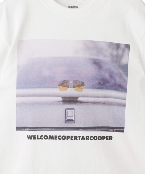 ADAM ET ROPE'(アダムエロペ)の「【TANGTANG(タンタン)】GASATANG(Tシャツ/カットソー・レディース・ホワイト・S)」の6枚目の写真
