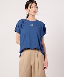 ビンテージカノコ タックスリーブ ボックスTシャツ