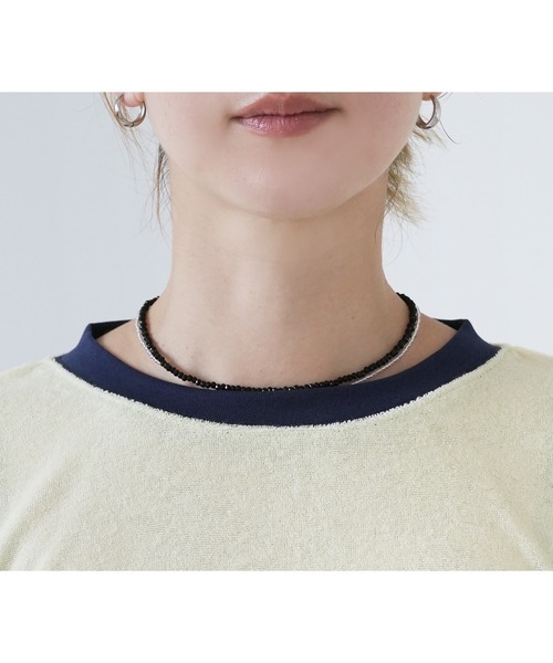 reca（レカ）の「パイルリンガーBIGTシャツ（Tシャツ/カットソー・レディース・チャコールグレー/イエロー/ブルー・M）」の17枚目の写真