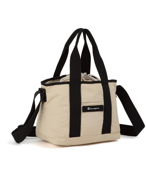 Champion(チャンピオン)の「チャンピオン 2WAY トートショルダー 58902(ショルダーバッグ・レディース・ブラック/アイボリー・FREE)」の2枚目の写真