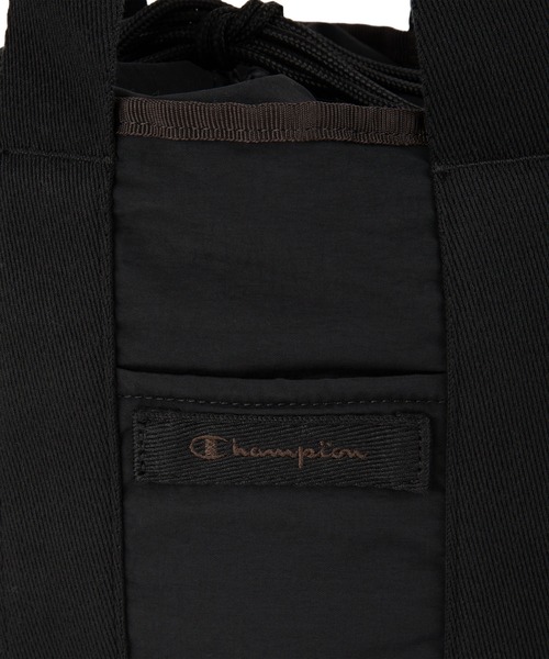 Champion(チャンピオン)の「チャンピオン 2WAY トートショルダー 58902(ショルダーバッグ・レディース・ブラック/アイボリー・FREE)」の12枚目の写真