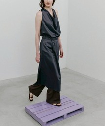 FIGURE（フィギュア）の「Asymmetry Satin Dress 12610322（ワンピース）」