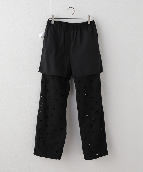 Spick & Span(スピックアンドスパン)の「WHITE FIELD / ホワイトフィールド 別注カットワークパンツ(その他パンツ・レディース・ホワイト/ブラック・FREE)」の10枚目の写真