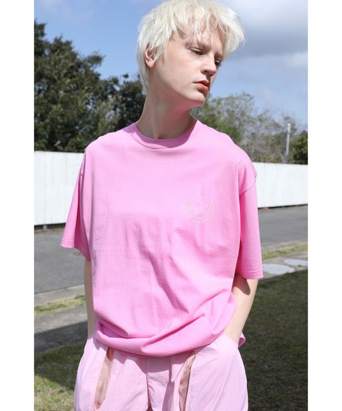 WCJ(ダブルシージェイ)の「THANK YOU TEE(Tシャツ/カットソー・レディース・レッド/イエロー/ピンク・FREE)」の7枚目の写真