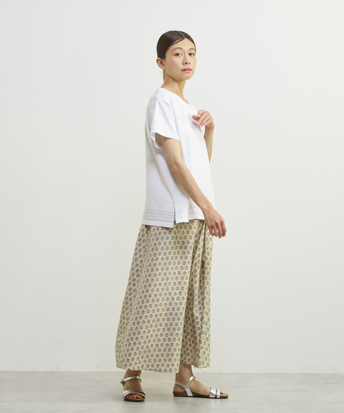 MELROSE claire(メルローズ クレール)の「【裾刺しゅう&スパンコール プルオーバー】(Tシャツ/カットソー・レディース・ホワイト/ブルー/ブラック・FREE)」の9枚目の写真