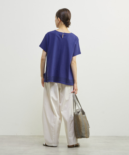 MELROSE claire(メルローズ クレール)の「【裾刺しゅう&スパンコール プルオーバー】(Tシャツ/カットソー・レディース・ホワイト/ブルー/ブラック・FREE)」の15枚目の写真