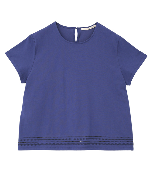 MELROSE claire(メルローズ クレール)の「【裾刺しゅう&スパンコール プルオーバー】(Tシャツ/カットソー・レディース・ホワイト/ブルー/ブラック・FREE)」の22枚目の写真