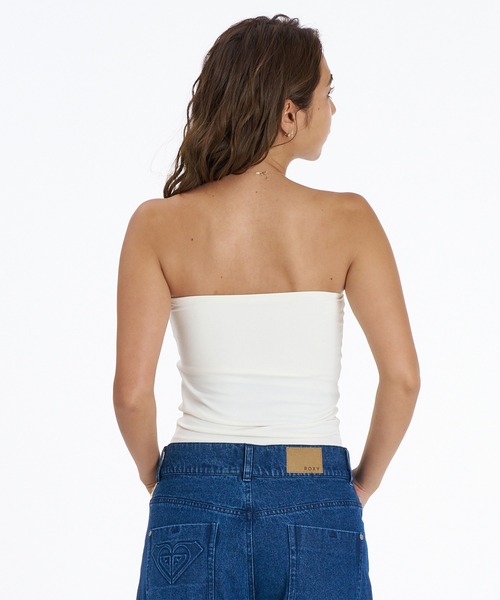 ROXY(ロキシー)の「ROXY/ロキシー カップ付き チューブトップ RDK264603T(チューブトップ・レディース・ブラウン/ブラック/ホワイト・L/M)」の5枚目の写真