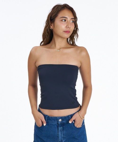 ROXY(ロキシー)の「ROXY/ロキシー カップ付き チューブトップ RDK264603T(チューブトップ・レディース・ブラウン/ブラック/ホワイト・L/M)」の6枚目の写真