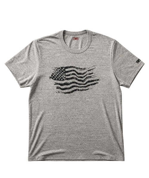 TMT(ティーエムティー)の「RAFI JERSEY S/S TEE (FLAG)(Tシャツ/カットソー・メンズ・トップグレー・MEDIUM/LARGE/X-LARGE)」の1枚目の写真