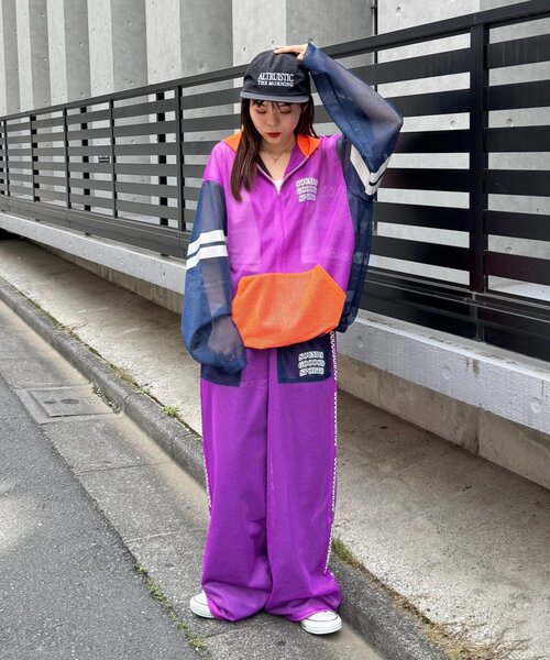 SOUNDSGOOOOD(サウンズグッド)の「【SOUNDS GOOOOD】リバーシブルメッシュパンツ(その他パンツ・メンズ・パープル/ブルー・ONE SIZE)」の8枚目の写真