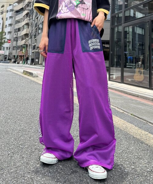 SOUNDSGOOOOD(サウンズグッド)の「【SOUNDS GOOOOD】リバーシブルメッシュパンツ(その他パンツ・メンズ・パープル/ブルー・ONE SIZE)」の19枚目の写真
