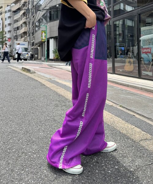 SOUNDSGOOOOD(サウンズグッド)の「【SOUNDS GOOOOD】リバーシブルメッシュパンツ(その他パンツ・メンズ・パープル/ブルー・ONE SIZE)」の22枚目の写真