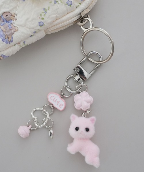 ammy. / エイミードット 】 フロッキー キャット マスコット チャーム