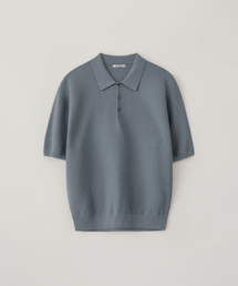 トレンポロニット_WASHED BLUE