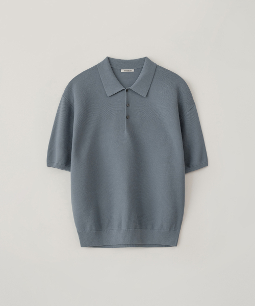 BLANKROOM(ブランクルーム)の「トレンポロニット_WASHED BLUE(ニット/セーター・メンズ・その他・2/3/4/1)」の1枚目の写真
