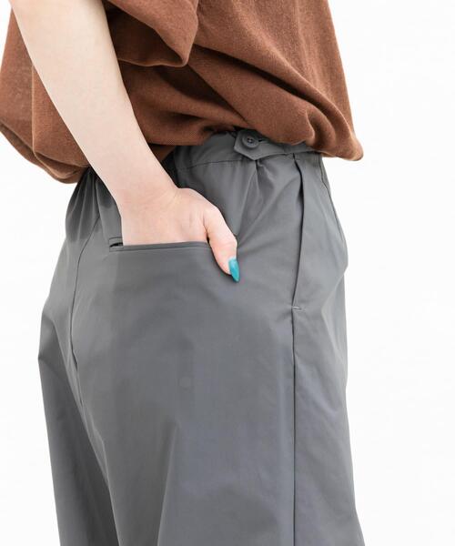 EKAL（エカル）の「『接触冷感/イージーケア』SOLOTEXラップパンツ（その他パンツ・レディース・チャコールグレー/ブラック/ネイビー・ONE）」の14枚目の写真