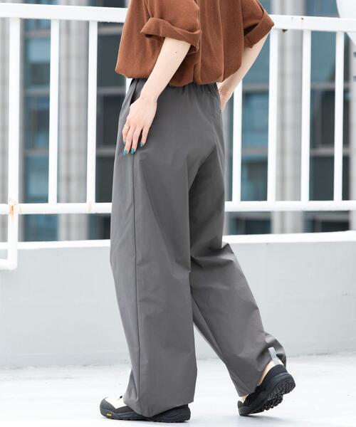 EKAL（エカル）の「『接触冷感/イージーケア』SOLOTEXラップパンツ（その他パンツ・レディース・チャコールグレー/ブラック/ネイビー・ONE）」の17枚目の写真