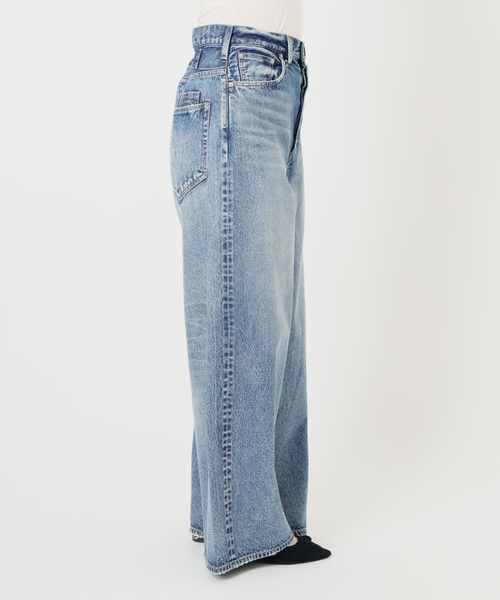 NEEDBY heritage（ニードバイヘリテージ）の「《追加》NEEDBY VINTAGE ニードバイ ヴィンテージ SHIBUYA N1V6V2342（デニムパンツ・レディース・コバルトブルー/ブルー系その他・26/25/27）」の5枚目の写真