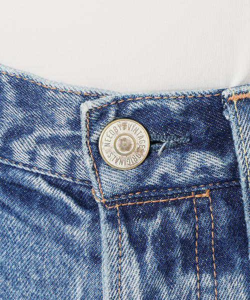 NEEDBY heritage（ニードバイヘリテージ）の「《追加》NEEDBY VINTAGE ニードバイ ヴィンテージ SHIBUYA N1V6V2342（デニムパンツ・レディース・コバルトブルー/ブルー系その他・26/25/27）」の15枚目の写真