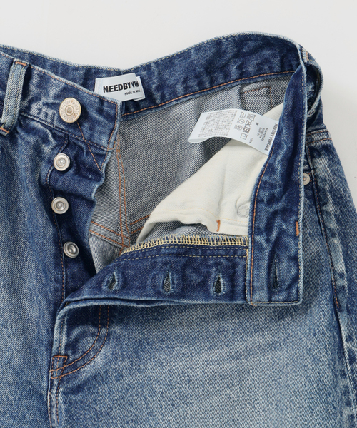 NEEDBY heritage（ニードバイヘリテージ）の「《追加》NEEDBY VINTAGE ニードバイ ヴィンテージ SHIBUYA N1V6V2342（デニムパンツ・レディース・コバルトブルー/ブルー系その他・26/25/27）」の16枚目の写真
