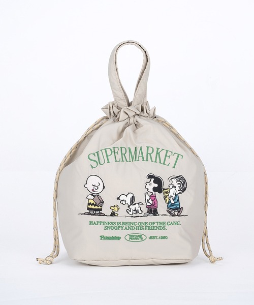 BACKYARD FAMILY(バックヤードファミリー)の「PN 保冷巾着トート(トートバッグ・レディース・サックスブルー/ベージュ/シルバー・FREE)」の15枚目の写真