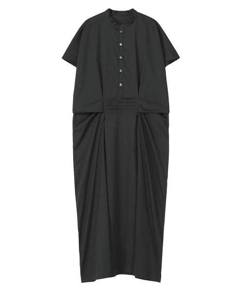 ZUCCa（ズッカ）の「HIGH DENSITY WASHER / P（ワンピース・レディース・ブラック/ホワイト/ライトブルー・M size）」の2枚目の写真