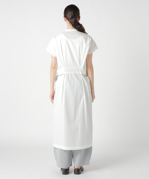 ZUCCa（ズッカ）の「HIGH DENSITY WASHER / P（ワンピース・レディース・ブラック/ホワイト/ライトブルー・M size）」の5枚目の写真