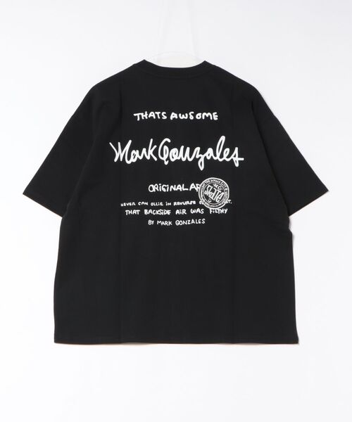 Port(ポート)の「【 Mark Gonzales / マークゴンザレス 】 BIG LOGO & WAPPEN Tシャツ(Tシャツ/カットソー・メンズ・ブラック/ホワイト/セージグリーン・LARGE/X-LARGE/MEDIUM)」の4枚目の写真