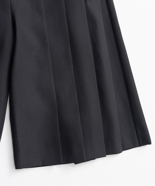 PRANK PROJECT(プランクプロジェクト)の「【2026Autumn Pre-Order】ダブルウエストプリーツハーフパンツ / Double-Waist Pleated Half Pants(その他パンツ・レディース・カーキ/グレー/ブラック・38/36)」の21枚目の写真