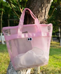 urbanfemine./メッシュトートバッグ スパバッグ プールバッグ ジムバッグ 温泉バッグ U7626