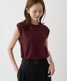 ラメ混ゼロスリーブニット