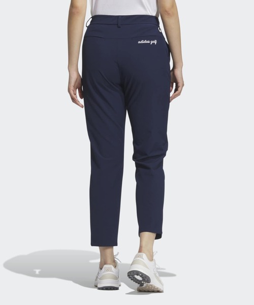 adidas(アディダス)の「EX STRETCH ACTIVE WIND .RDY 撥水 アンクルパンツ【adidas Golf/アディダスゴルフ】(その他パンツ・レディース・ネイビー・SMALL/MEDIUM/LARGE/X-LARGE/XX-LARGE/X-SMALL)」の2枚目の写真