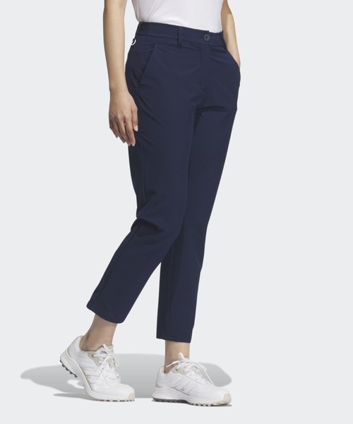 adidas(アディダス)の「EX STRETCH ACTIVE WIND .RDY 撥水 アンクルパンツ【adidas Golf/アディダスゴルフ】(その他パンツ・レディース・ネイビー・SMALL/MEDIUM/LARGE/X-LARGE/XX-LARGE/X-SMALL)」の3枚目の写真