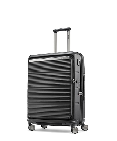 Samsonite(サムソナイト)の「サムソナイト PARALUX HS スピナー67/24 エキスパンダー ミディアムスピナー ブラック(スーツケース/キャリーバッグ・メンズ・ブラック・M)」の1枚目の写真