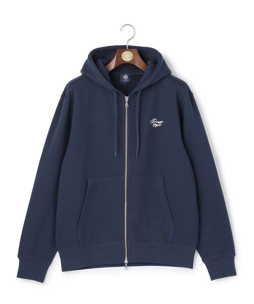 J.PRESS(ジェイプレス)の「グラフィックプリント フルジップパーカー(パーカー・メンズ・ネイビー系/ライトグレー系・LARGE/X-LARGE/MEDIUM/SMALL)」の8枚目の写真