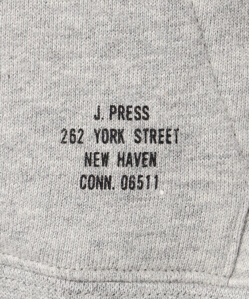 J.PRESS(ジェイプレス)の「グラフィックプリント フルジップパーカー(パーカー・メンズ・ネイビー系/ライトグレー系・LARGE/X-LARGE/MEDIUM/SMALL)」の21枚目の写真