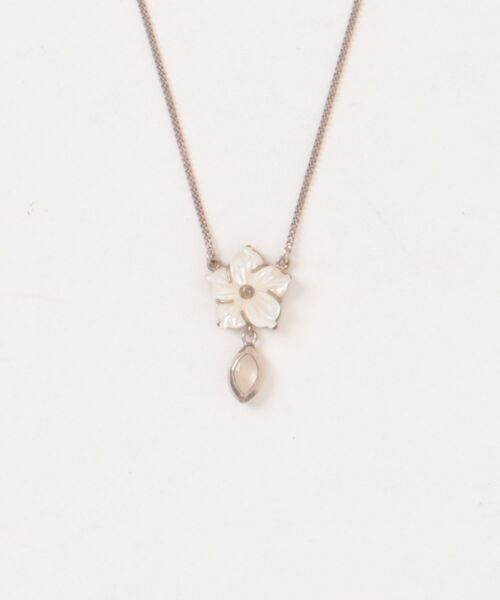 CHAN LUU】SILVER FLOWER NECKLACE（ネックレス）｜A.en（エイエン