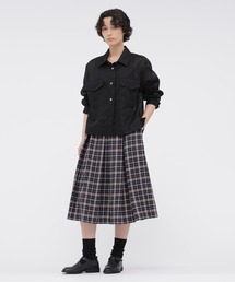 セール】LIGHT COTTON POPLIN（スカート）｜MARGARET HOWELL