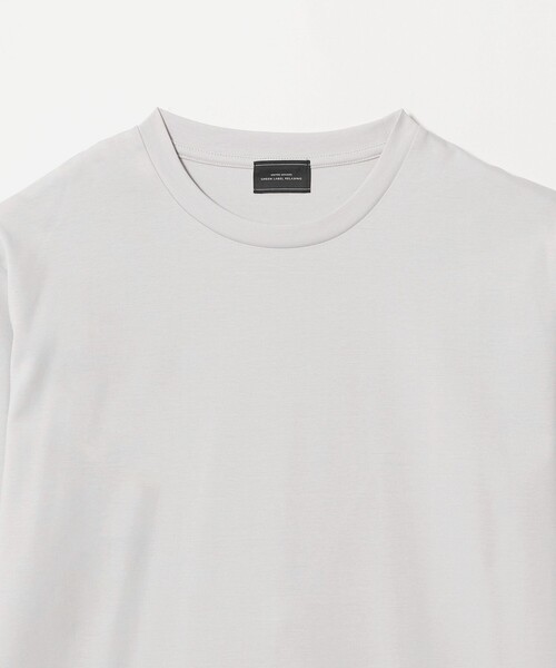green label relaxing(グリーンレーベルリラクシング)の「オーガニック コットン ポンチ クルーネック 長袖 Tシャツ(Tシャツ/カットソー・メンズ・ダークブラウン/ライトグレー/ダークグリーン/ホワイト・XL/L/S/M/XXL)」の21枚目の写真